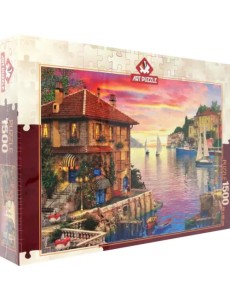 Пазл. Средиземноморская гавань, 1500 элементов