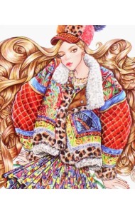 Картина по номерам. La Russe