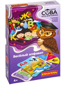 Игра-викторина Умная Сова Веселый алфавит