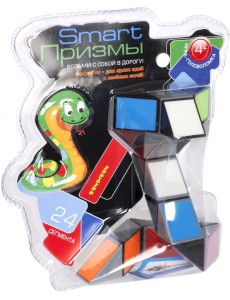 Игра-головоломка Smart Призмы, пёстрая змейка