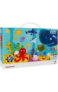 Пазл Подводный мир, 80 элементов