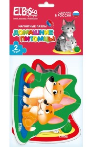 Магнитный пазл Домашние питомцы