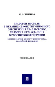 Правовые пробелы в механизме конституционного обеспечения прав и свобод человека и гражданина в РФ