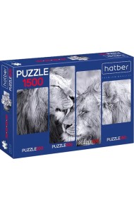 Puzzle-1500 Львиное царство
