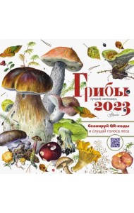 Грибы. Календарь на 2023 год