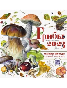 Грибы. Календарь на 2023 год
