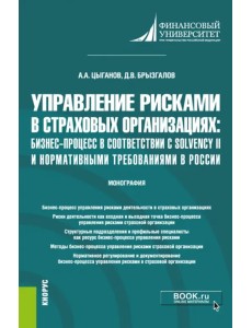 Управление рисками в страховых организациях. Бизнес-процесс в соответствии с Solvency II