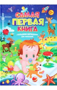Самая первая книга с большими картинками для малышей