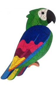 Супер-пазл Попугай Чарли, 108 деталей