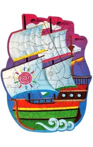 Супер-пазл Бригантина, 115 деталей