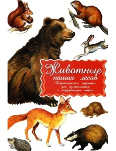 Дидактические карточки Животные наших лесов Дидактические карточки Животные наших лесов