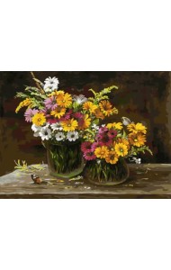 Живопись на холсте. Осенний сюрприз