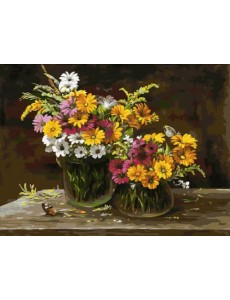 Живопись на холсте. Осенний сюрприз