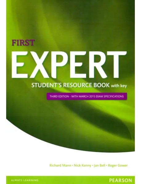 Expert. First. Student's Resource Book + Key