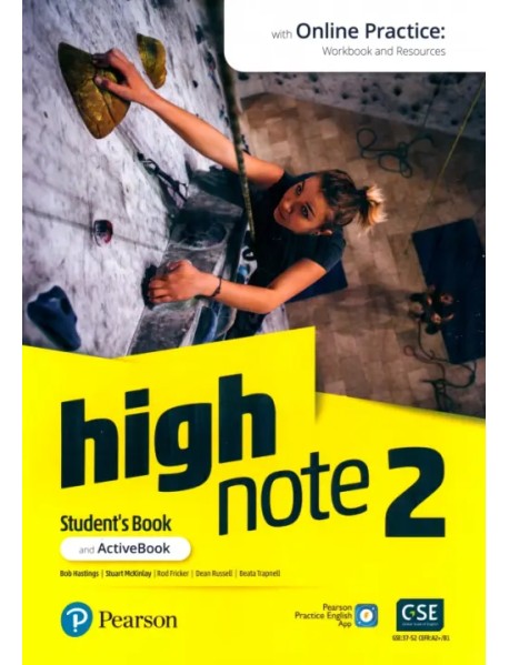 High Note 2. Student's Book with Online Practice, ActiveBook and Pearson Practice English App