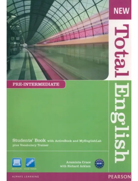 New Total English. Pre-Intermediate. Students' Book with Active Book and MyEnglishLab