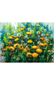 Живопись на холсте. Начало лета