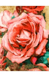 Живопись на холсте. Благородная роза