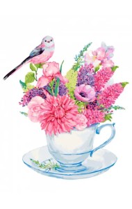 Живопись на холсте. Очаровательные люпины