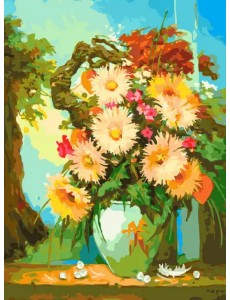 Живопись на холсте. Японский натюрморт Живопись на холсте. Японский натюрморт