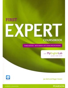 Expert. First. Coursebook + MyEnglishLab