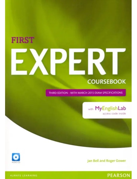 Expert. First. Coursebook + MyEnglishLab