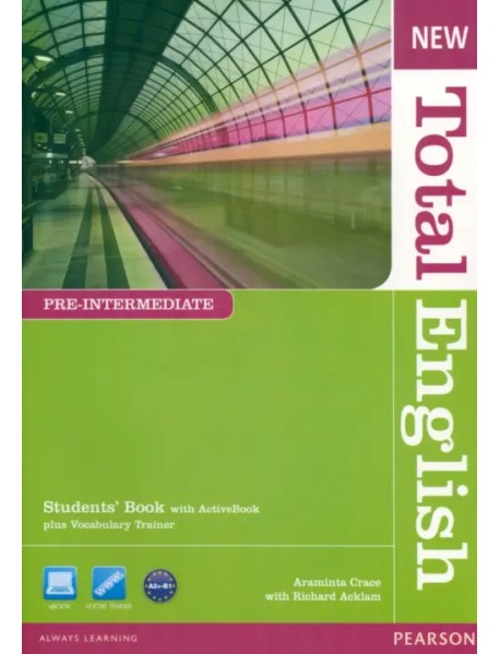 New Total English. Pre-Intermediate. Students Book with Active Book