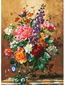 Живопись на холсте. Роскошный букет Живопись на холсте. Роскошный букет