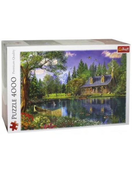 Trefl. Puzzle-4000 "Деревенская идиллия" (45005)