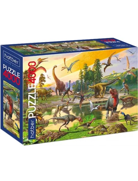 Puzzle-4000 Эра динозавров