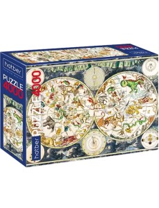 Puzzle-4000 Старинная карта созвездий Puzzle-4000 Старинная карта созвездий