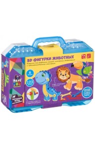 Мозаика для малышей 3D Фигурки животных