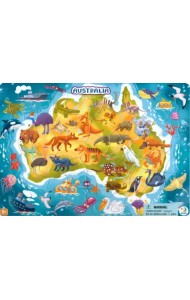 Пазл-53 Австралия, в рамке