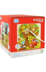 Пазл 4-в-1 Времена года, 4 картинки