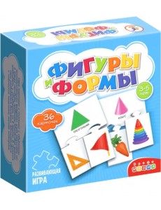 Развивающая мини-игра. Фигуры и формы. 3-5 лет