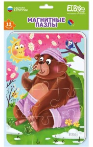 Магнитный пазл. Весна