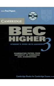 Cambridge BEC Higher 3. Student's Book with answers. Whith Audio CD