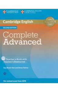 Complete Advanced. Teacher's Book with Teacher's Resources CD-ROM