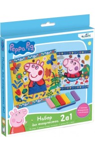 Свинка Пеппа. Набор для творчества 2в1
