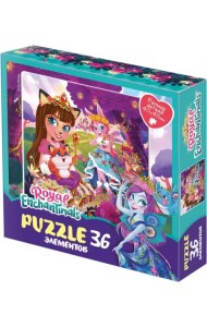 Пазл-36 Энчантималс. Собираемся на бал!