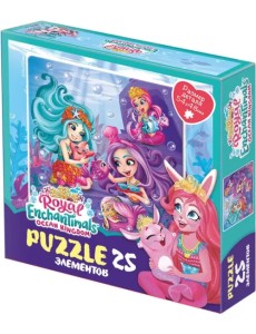 Пазл-25 Энчантималс. Веселье в океане