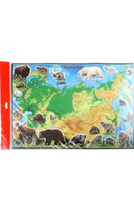 Географический пазл. Животные и Природные Зоны Российской Федерации