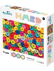 Hard. Пазл-1000 Пуговки Hard. Пазл-1000 Пуговки