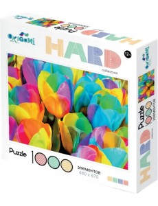 Hard. Пазл-1000 Тюльпаны