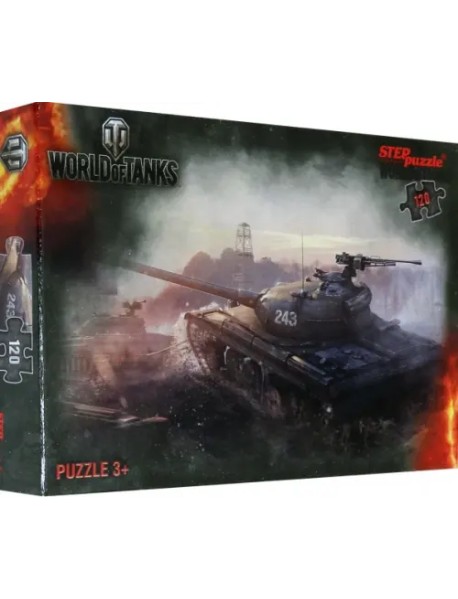 Puzzle-120. World of Tanks, в ассортименте