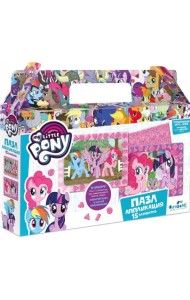 Пазл-15 Мини Пони. Портреты + эва. Набор