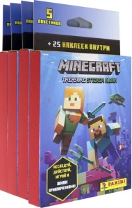 Minecraft. Набор блистеров с наклейками