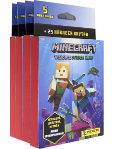 Minecraft. Набор блистеров с наклейками Minecraft. Набор блистеров с наклейками