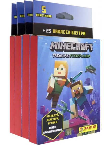 Minecraft. Набор блистеров с наклейками