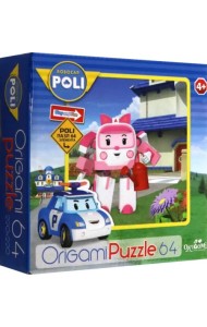 Пазл-64 Робокар Поли. Эмбер